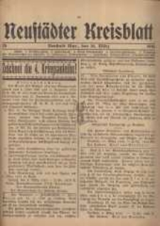 Neustadter Kreis - Blatt, nr.25, 1916