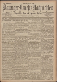 Danziger Neueste Nachrichten : unparteiisches Organ und allgemeiner Anzeiger 131/1900