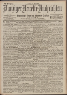 Danziger Neueste Nachrichten : unparteiisches Organ und allgemeiner Anzeiger 138/1900