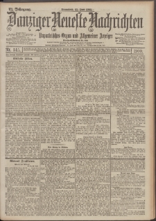 Danziger Neueste Nachrichten : unparteiisches Organ und allgemeiner Anzeiger 145/1900