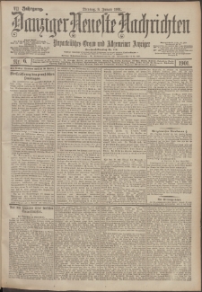 Danziger Neueste Nachrichten : unparteiisches Organ und allgemeiner Anzeiger 6/1901