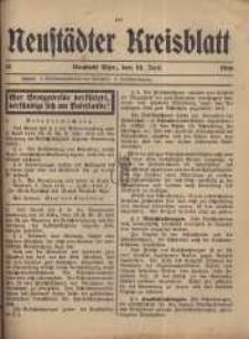 Neustadter Kreis - Blatt, nr.48, 1916