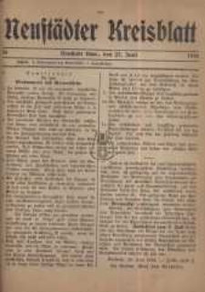 Neustadter Kreis - Blatt, nr.54, 1916