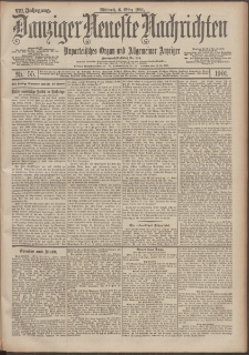 Danziger Neueste Nachrichten : unparteiisches Organ und allgemeiner Anzeiger 55/1901