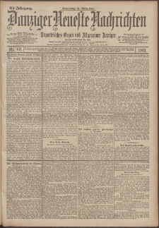 Danziger Neueste Nachrichten : unparteiisches Organ und allgemeiner Anzeiger 68/1901
