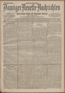 Danziger Neueste Nachrichten : unparteiisches Organ und allgemeiner Anzeiger 69/1901