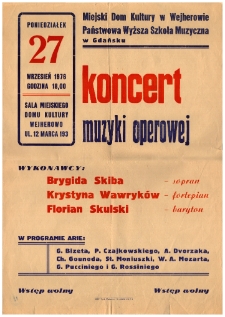 Koncert muzyki operowej