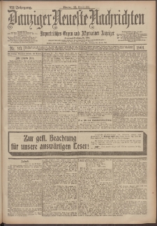 Danziger Neueste Nachrichten : unparteiisches Organ und allgemeiner Anzeiger 93/1901