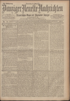 Danziger Neueste Nachrichten : unparteiisches Organ und allgemeiner Anzeiger 96/1901