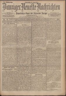 Danziger Neueste Nachrichten : unparteiisches Organ und allgemeiner Anzeiger 98/1901
