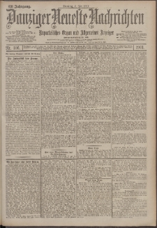 Danziger Neueste Nachrichten : unparteiisches Organ und allgemeiner Anzeiger 106/1901