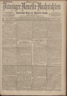 Danziger Neueste Nachrichten : unparteiisches Organ und allgemeiner Anzeiger 107/1901
