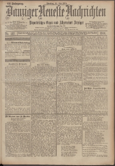 Danziger Neueste Nachrichten : unparteiisches Organ und allgemeiner Anzeiger 112/1901