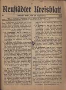 Neustadter Kreis - Blatt, nr.84, 1916