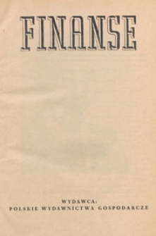 Finanse, 1952.03-04 nr 2