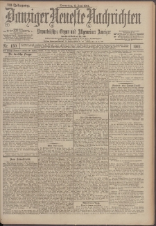 Danziger Neueste Nachrichten : unparteiisches Organ und allgemeiner Anzeiger 130/1901