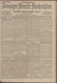 Danziger Neueste Nachrichten : unparteiisches Organ und allgemeiner Anzeiger 130/1901