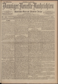 Danziger Neueste Nachrichten : unparteiisches Organ und allgemeiner Anzeiger 144/1901