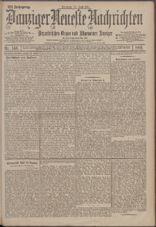 Danziger Neueste Nachrichten : unparteiisches Organ und allgemeiner Anzeiger 146/1901