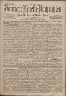 Danziger Neueste Nachrichten : unparteiisches Organ und allgemeiner Anzeiger 160/1901
