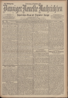 Danziger Neueste Nachrichten : unparteiisches Organ und allgemeiner Anzeiger 214/1901