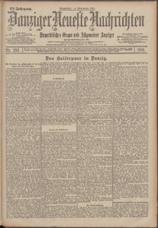 Danziger Neueste Nachrichten : unparteiisches Organ und allgemeiner Anzeiger 216/1901