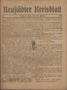 Neustadter Kreis - Blatt, nr.3, 1918