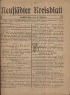 Neustadter Kreis - Blatt, nr.10, 1918