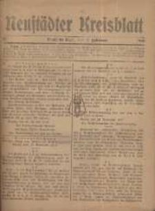 Neustadter Kreis - Blatt, nr.11, 1918