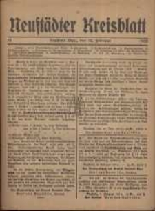 Neustadter Kreis - Blatt, nr.12, 1918
