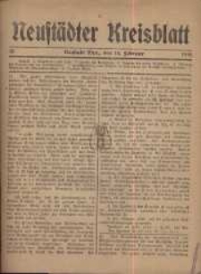 Neustadter Kreis - Blatt, nr.13, 1918