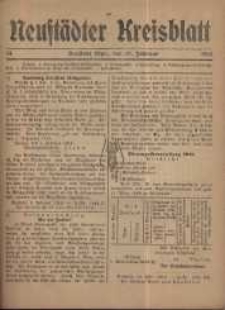 Neustadter Kreis - Blatt, nr.14, 1918