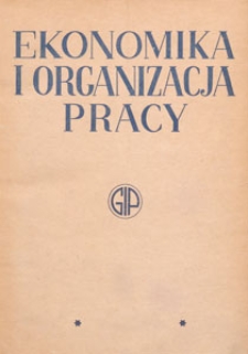 Biuletyn Gł&oacute;wnego Instytutu Pracy, 1952 nr 6
