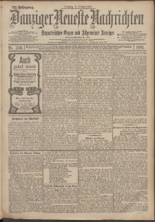 Danziger Neueste Nachrichten : unparteiisches Organ und allgemeiner Anzeiger 236/1901