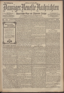 Danziger Neueste Nachrichten : unparteiisches Organ und allgemeiner Anzeiger 251/1901