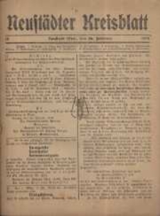 Neustadter Kreis - Blatt, nr.16, 1918