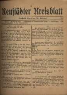 Neustadter Kreis - Blatt, nr.17, 1918