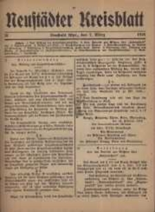 Neustadter Kreis - Blatt, nr.19, 1918