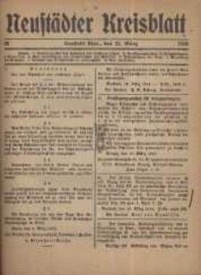 Neustadter Kreis - Blatt, nr.23, 1918