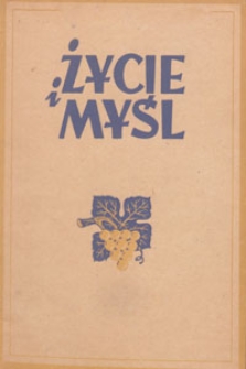Życie i Myśl, 1951.03-04 nr 3/4