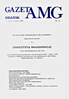 GazetAMG, 1991, R. 1, nr 10