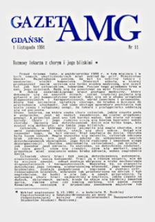 GazetAMG, 1991, R. 1, nr 11