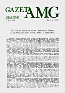 GazetAMG, 1992, R. 2, nr 5