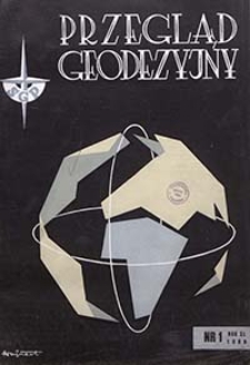 Przegląd Geodezyjny : czasopismo poświęcone miernictwu i zagadnieniom z nim związanym 1968 Vol. 40 no 1-12
