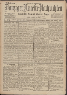 Danziger Neueste Nachrichten : unparteiisches Organ und allgemeiner Anzeiger 304/1901