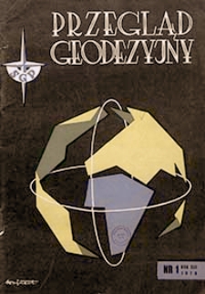 Przegląd Geodezyjny : czasopismo poświęcone miernictwu i zagadnieniom z nim związanym 1970 Vol. 42 no 1-12