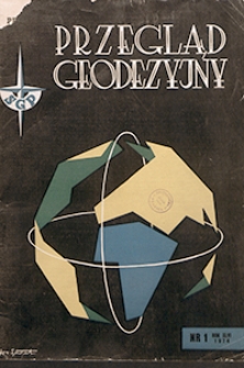 Przegląd Geodezyjny : czasopismo poświęcone miernictwu i zagadnieniom z nim związanym 1974 Vol. 46 no 1-12