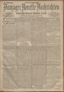 Danziger Neueste Nachrichten : unparteiisches Organ und allgemeiner Anzeiger 9/102