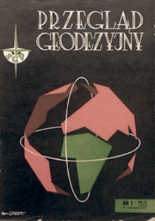 Przegląd Geodezyjny : czasopismo poświęcone miernictwu i zagadnieniom z nim związanym 1979 Vol. 51 no 1-12