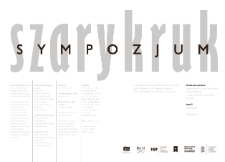 Szary Kruk. Sympozjum
